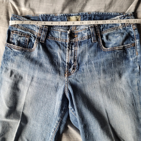 BKE Denim Distressed Crop Jeans Sz 32 - Picture 4 of 7